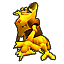 Pokémon Colosseum (de face, shiny)