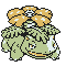 Pokémon Crystal (de face, shiny)