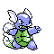 Pokémon Crystal (de face, shiny)