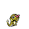 Pokémon Crystal (de face, shiny)