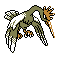 Pokémon Crystal (de face, shiny)