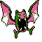 Pokémon Crystal (de face, shiny)
