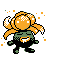 Pokémon Crystal (de face, shiny)