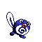 Pokémon Crystal (de face, shiny)