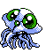 Pokémon Crystal (de face, shiny)