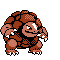Pokémon Crystal (de face, shiny)