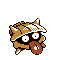 Pokémon Crystal (de face, shiny)