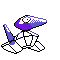 Pokémon Crystal (de face, shiny)