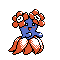 Pokémon Crystal (de face, shiny)