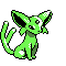 Pokémon Crystal (de face, shiny)
