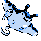 Pokémon Crystal (de face, shiny)