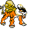 Pokémon Crystal (de face, shiny)