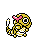 Pokémon Argent (de face, shiny)