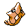 Pokémon Argent (de face, shiny)