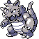Pokémon Argent (de face, shiny)