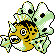 Pokémon Argent (de face, shiny)