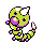 Pokémon Argent (de face, shiny)