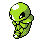 Pokémon Argent (de face, shiny)