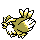 Pokémon Argent (de face, shiny)
