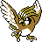 Pokémon Argent (de face, shiny)