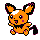 Pokémon Argent (de face, shiny)