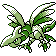 Pokémon Argent (de face, shiny)