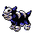 Pokémon Argent (de face, shiny)
