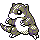 Pokémon Argent (de face, shiny)