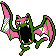 Pokémon Argent (de face, shiny)