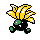 Pokémon Argent (de face, shiny)