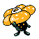 Pokémon Argent (de face, shiny)