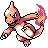 Pokémon Argent (de face, shiny)