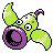 Pokémon Argent (de face, shiny)
