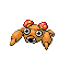 Pokémon Vert-Feuille/Rouge-Feu (de face, normal)