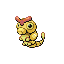 Pokémon Rouge-Feu/Vert-Feuille (de face, shiny)