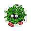Pokémon Rouge-Feu/Vert-Feuille (de face, shiny)