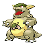 Pokémon Rouge-Feu/Vert-Feuille (de face, shiny)