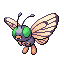 Pokémon Rouge-Feu/Vert-Feuille (de face, shiny)