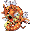 Pokémon Rouge-Feu/Vert-Feuille (de face, shiny)