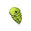 Pokémon Rouge-Feu/Vert-Feuille (de face, shiny)