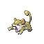 Pokémon Rouge-Feu/Vert-Feuille (de face, shiny)