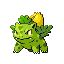 Pokémon Rouge-Feu/Vert-Feuille (de face, shiny)