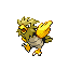 Pokémon Rouge-Feu/Vert-Feuille (de face, shiny)