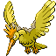 Pokémon Rouge-Feu/Vert-Feuille (de face, shiny)