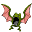 Pokémon Rouge-Feu/Vert-Feuille (de face, shiny)