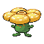 Pokémon Rouge-Feu/Vert-Feuille (de face, shiny)