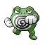 Pokémon Rouge-Feu/Vert-Feuille (de face, shiny)