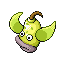Pokémon Rouge-Feu/Vert-Feuille (de face, shiny)