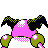 Pokémon Or (de dos, shiny)