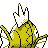 Pokémon Or (de dos, shiny)